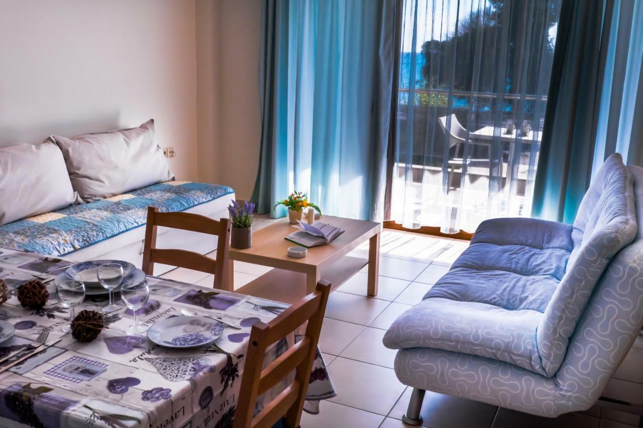 Elia Apartments - Nea Triglia Beach Nea Plagia Ngoại thất bức ảnh